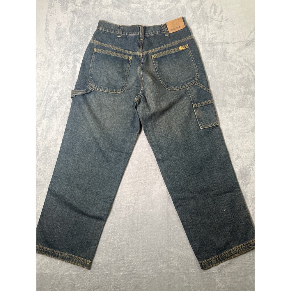 Timberland Straight Leg Jeans Men’s 33x30 Blue Denim Classic Workwear - Picture 2 of 8